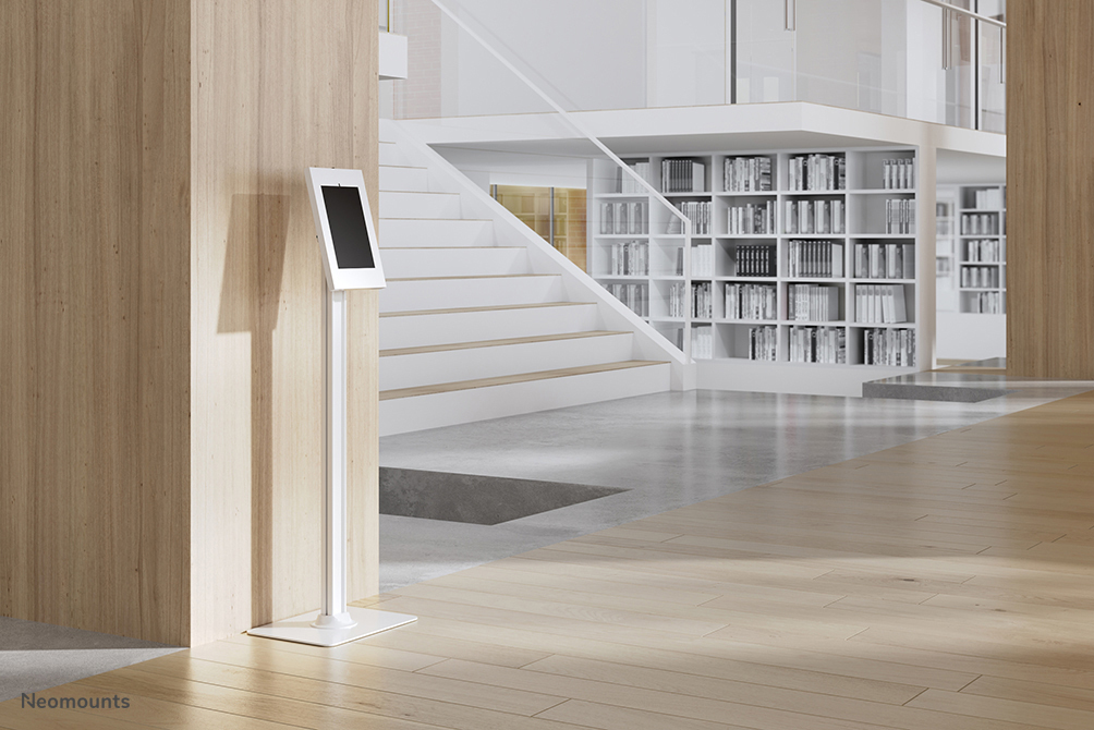 Neomounts FL15-650WH1 Tablet-Bodenständer 9.7-11" - abschließbar